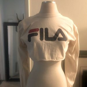 FILA crop sweatshirt